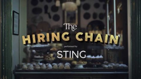 На Youtube-канале проекта CoorDown появился видеоролик, в котором Стинг спел песню Hiring Chain («Цепочка найма»).